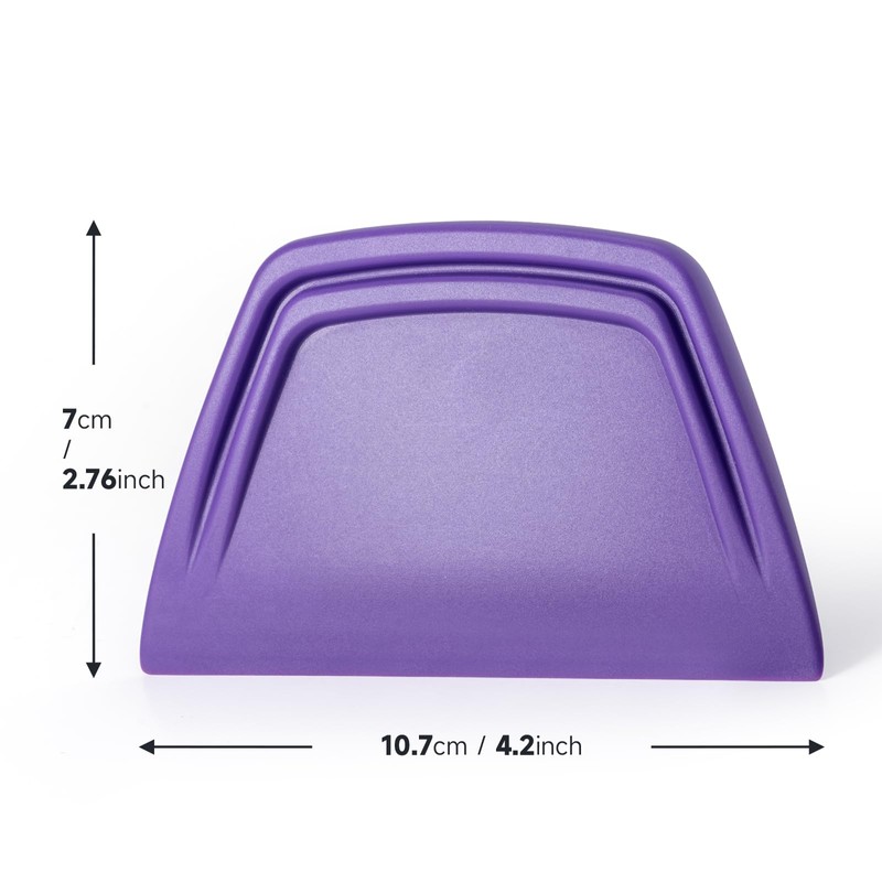FOSHIO 2-Pack Purple PPF Squeegees, TPU Squeegee for Vinyl Car