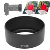 Lens Hood ET‑54B Durable Reversible Protective Lens Hood for EF‑M