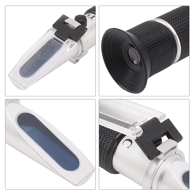 Antifreeze Refractometer with ATC Function Propylene Glycol Ethylene Glycol Wiper