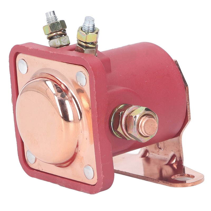 4 Terminal Magnetic Switch Relay Starter Relay Replacement for Automotive