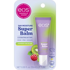 CANERO eos 24H Moisture Super Balm- Raspberry Kiwi Splash, Lip Mask, Day or Night Lip Treatment, Made for Sensitive Skin, 0.35 fl oz