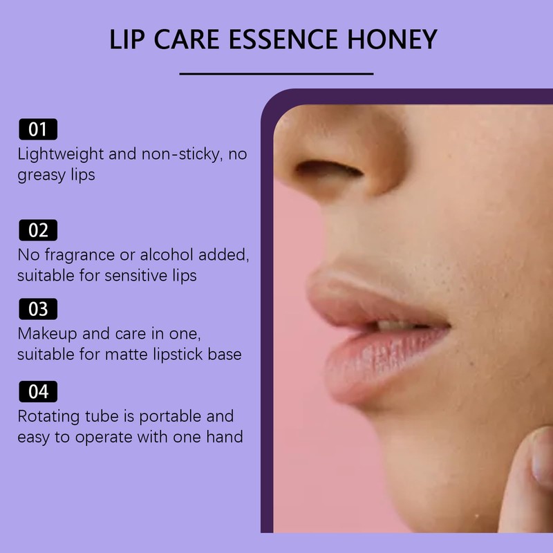15ml Lip Balm Moisturizes the Lip Skin Gently Cleanses Dead