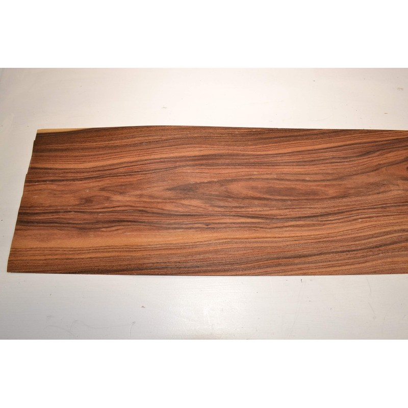Santos Rosewood Raw Wood Veneer Sheets 8.5 x 118 inches