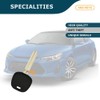 AKS KEYS Replacement Transponder Key Blank for 2003 - 2011