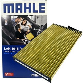 MAHLE LAK1015P Air Conditioner Filter, Antibacterial, Antiviral, Deodorizing, PM2.5 Removal, Anti-Allergen, Mold / Dust Mite Resistant, High Dust Removal, Natural Polyphenols, 3-Layer Construction