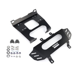 REARACE Winch Mount, Winch Mounting Plate Bracket Fit for Polaris RZR XP 1000 / XP 4 1000 2019-2023