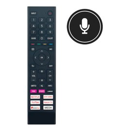 ALLIMITY ERF3A80 Voice Remote Control Replacement fit for Hisense 4K UHD Smart TV 43E77HQTUK 50E77HQTUK 55E77HQTUK 65E77HQTUK 43E7HQTUK 50E7HQTUK 55E7HQTUK 65E7HQTUK 70E7HQTUK