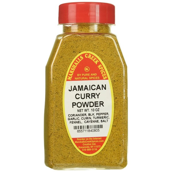 Marshall’s Creek Spices Curry Powder, Jamaican, New Size, 10 Ounce