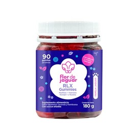 FLOR DE JAGUAR I Pack RLX Gummies (2 piezas) I Ayudan a conciliar el sueño y obtener un sueño profundo I Combaten el estrés y la ansiedad I Deliciosas