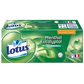 Lotus Menthol Eucalyptus Handkerchiefs 15 Sachets