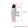 Bstinay Alto Sax Mouthpiece with Ligature and Cap for E