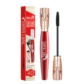 Black Mascara Thickening Extension Swing Waterproof Liquid Fiber Mascara