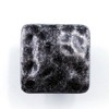 Jetland Square Hammered Cabinet Knobs - 6-Pack, Iron Scratches, 1-1/4"