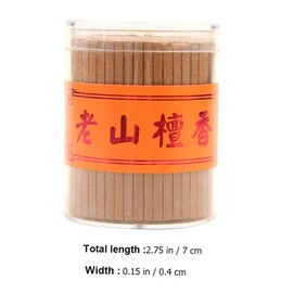 BIUDECO Natural Buddha Sandalwood Sticks Fragrant Incense Sticks for Home Worship and Meditation for Buddhist and Relaxation