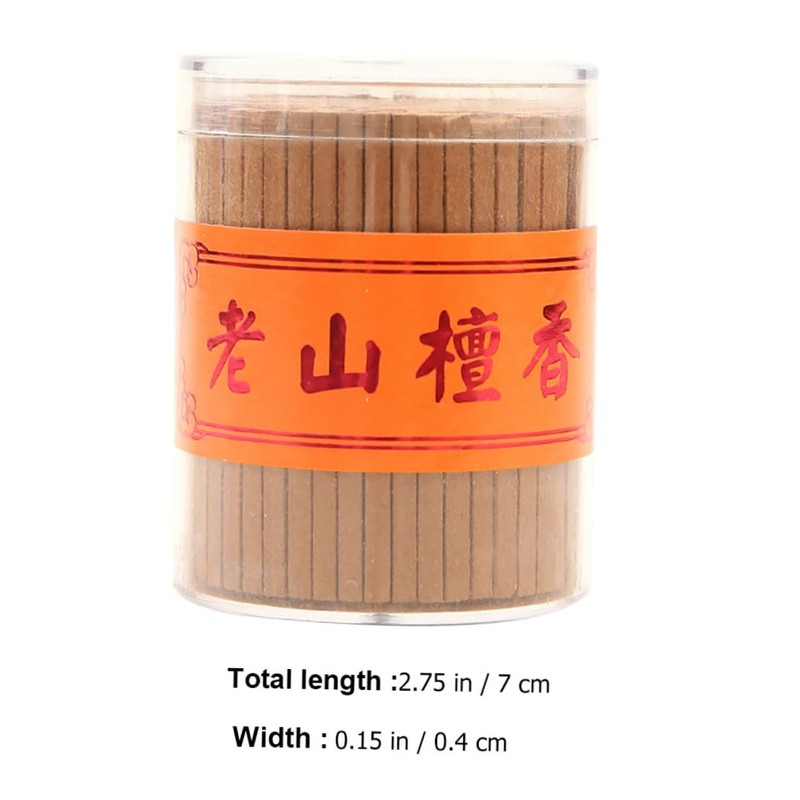 BIUDECO Natural Buddha Sandalwood Sticks Fragrant Incense Sticks for Home