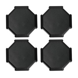 HIMIKI 4Pcs Hub Wheel Center Caps Compatible with Polaris RZR 900 1000 XP Turbo 14 15 16 17 2014 2015 2016 2017 Black Tire Wheel Center Rim Cap Accessories Replace 1522216-655