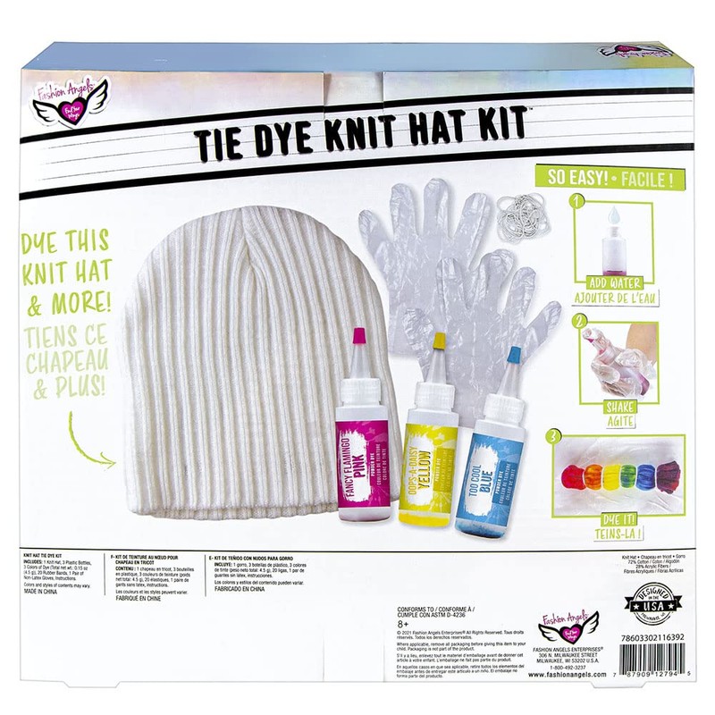 Tie Dye Knit Hat Kit