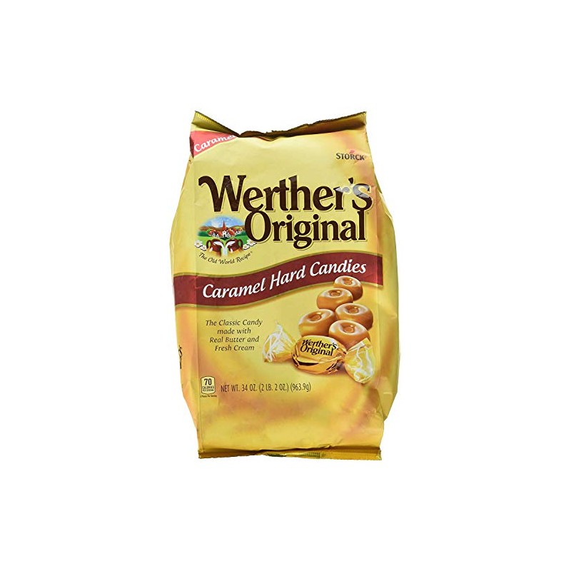 Werther's Original Hard Candy, Caramel, 34 Ounce (Pack of 2)