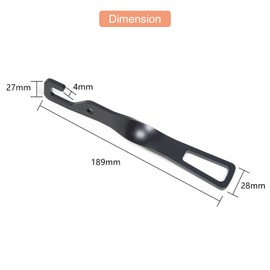 Kyostar Car Tailgate Stand Car Tailgate Vent Lock for Pet Ventilation Car Boot Ventilation, 20 cm Tailgate Stand for Cars, Hatchbacks, Vans & More