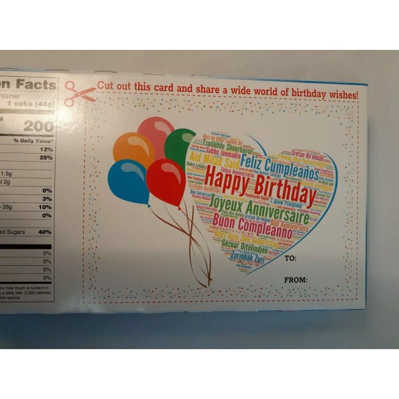 Little Debbie Birthday Cakes 4 boxes