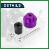 Motoforti Motorcycle Handlebar End Plug Aluminum Alloy 7/8" 22mm 30mm
