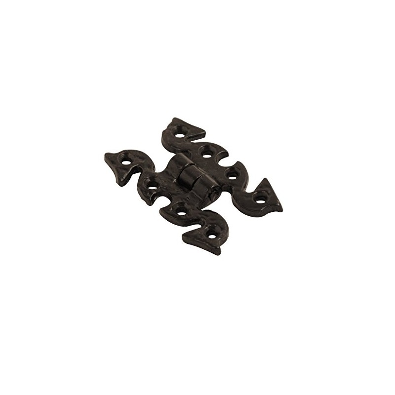 Vibe Black Antique Butterfly Hinges Black Country Foundry - Pair