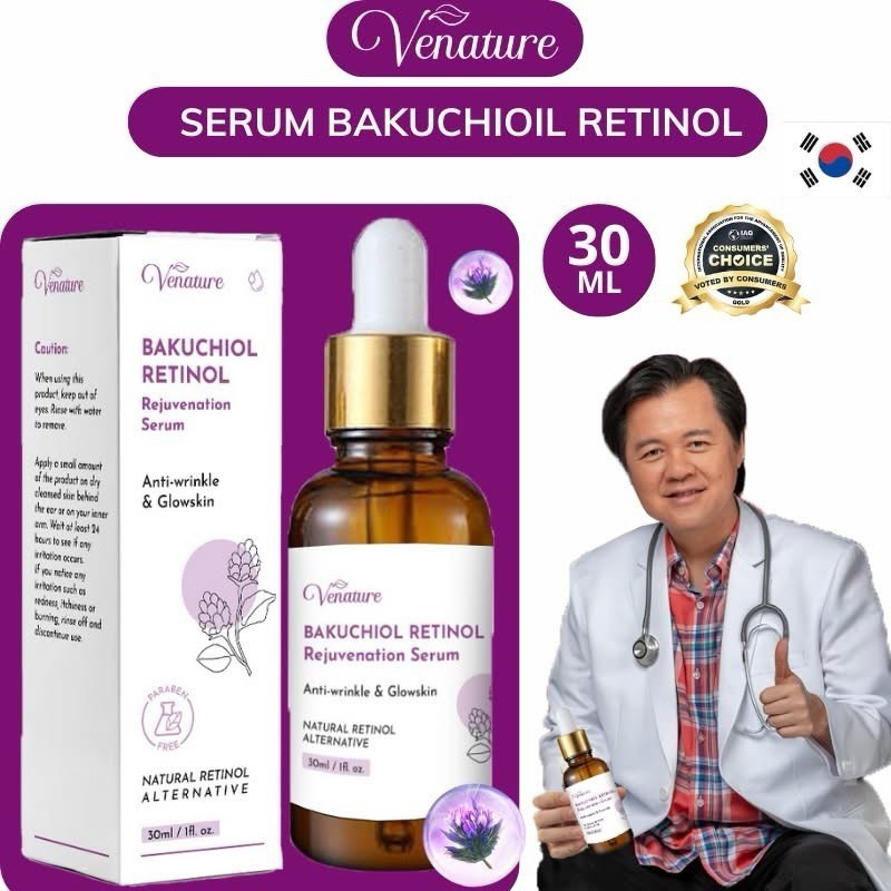 Retinol Venature Bakuchiol Retinol Rejuvenation Serum- 30ml