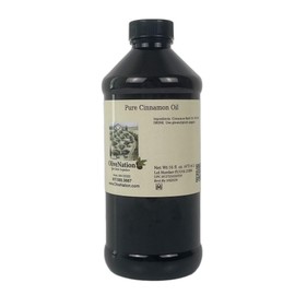 OliveNation Pure Cinnamon Oil - Food Grade Cinnamon Bark Oil for Baking, Candy, Chocolates, Beverages, 16 fl oz