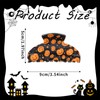Halloween Hair Claw Clip for Women with Glitter Finish 3.4”