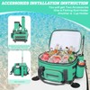 MORXPLOR Waterproof Shell 24 cans Paddle Board Cooler Bag, Sup