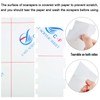 Patelai 6 Pieces Acrylic Cake Scraper Smoother Clear Cake Decorating