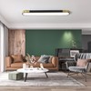 Qcyuui 4FT LED Light Fixture 60W Dimmable Led Ceiling Light