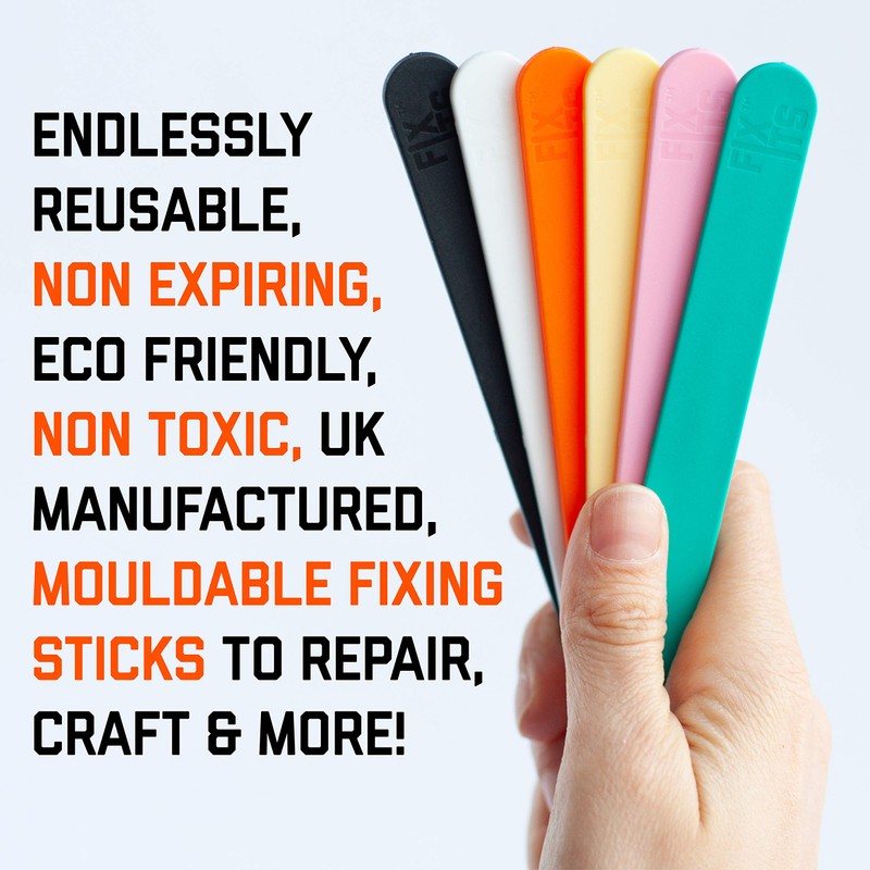 FixIts Fixits Hardening Putty Sticks - Stronger than glue -Reusable