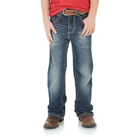 Wrangler boys 20x Vintage Boot-cut Jeans, Midland, 4 US
