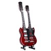 Wooden Miniature Guitar Elegant Mini Electric Guitar Musical Instrument Model