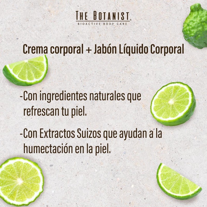 THE BOTANIST 2Pack Body Wash Bergamot Basil 400 ml +
