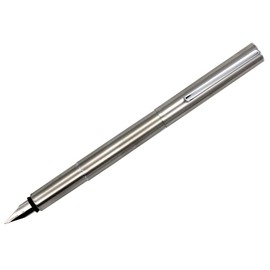 Gullor Refillable Fountain Pen JH35 with Ink Converter, Metal Body, Gift Box, Fine Nib, Silver