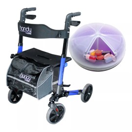 Handy Andadera Ortopedica Adulto / Ancianos Plegable Azul