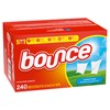 Bounce Fabric Softener Sheets, Outdoor Fresh Scent, 240 Count