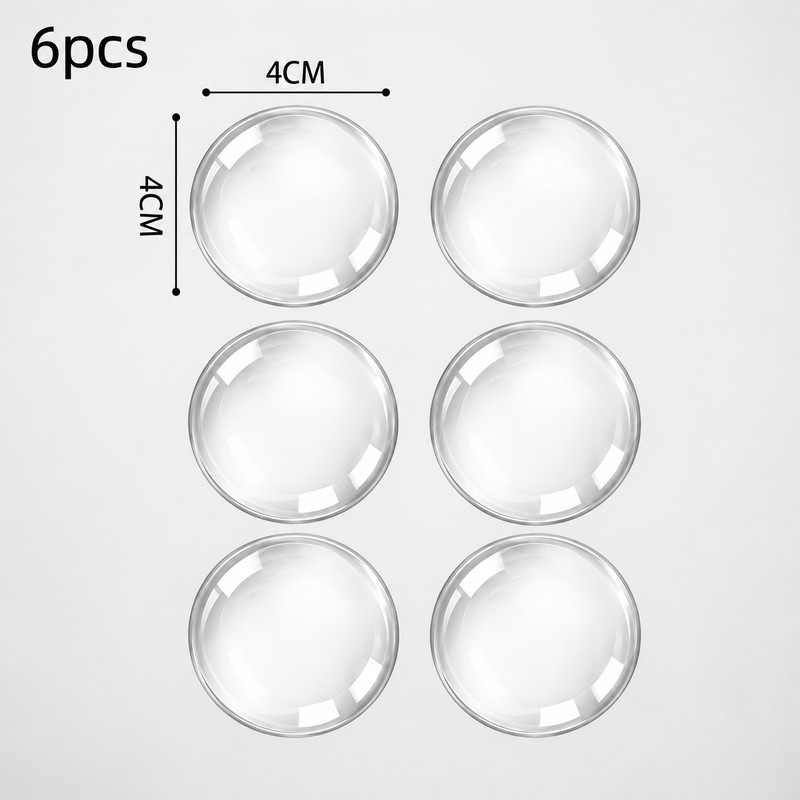 Clear Soft Rubber Door Knob Wall Protector for Wall Protection