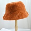 LLZ.COQUE Women's Winter Soft Faux Fur Fluffy Fishing Hat Wide