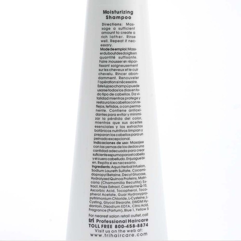 TRIDESIGN Moisturizing Shampoo – Hydrating Shampoo for Dry Hair, Nourishing
