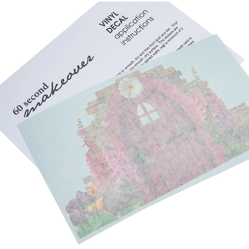 60 Second Makeover Limited Full Colour Purple Fairy Pixie Door