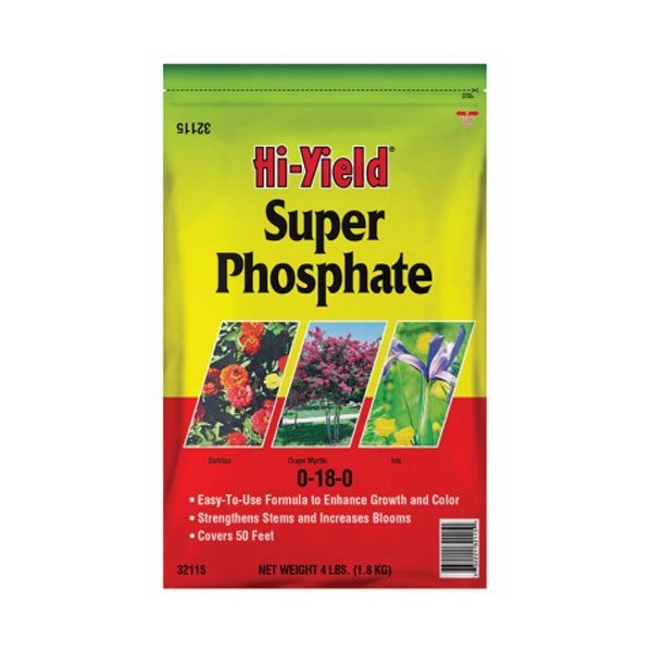 Hi-Yield (32115) Super Phosphate 0-18-0 (4 lbs.)