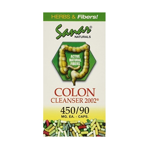Sanar Naturals Colon Cleanser 2002 Dietary Supplement 450 mg Capsules Capsules by Sanar Naturals