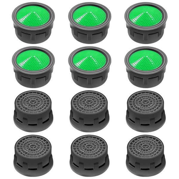 WELANE Faucet Aerators, 12 PCS Water Tap Aerators Replacement Parts