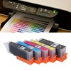 Ink Cartridge Set Large Capacity Clear Colorfast Printing Black Color