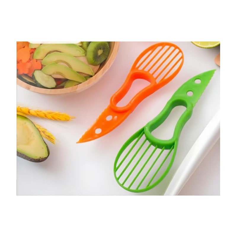 Avocado Cutter Tool - 3-in-1 Avocado Slicer and Pitter, 3.97"