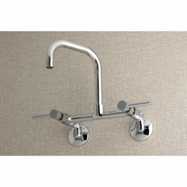 Kingston Brass KS813C Concord Kitchen Faucet, 6-11/16" in Spout Reach, Polished Chrome