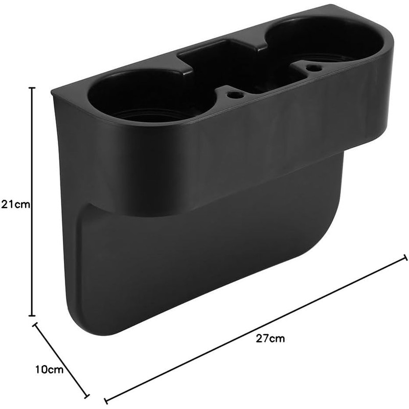 Keenso Portavasos para Auto,3 en 1 Porta Vasos para Asiento